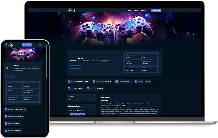 Devices mockup